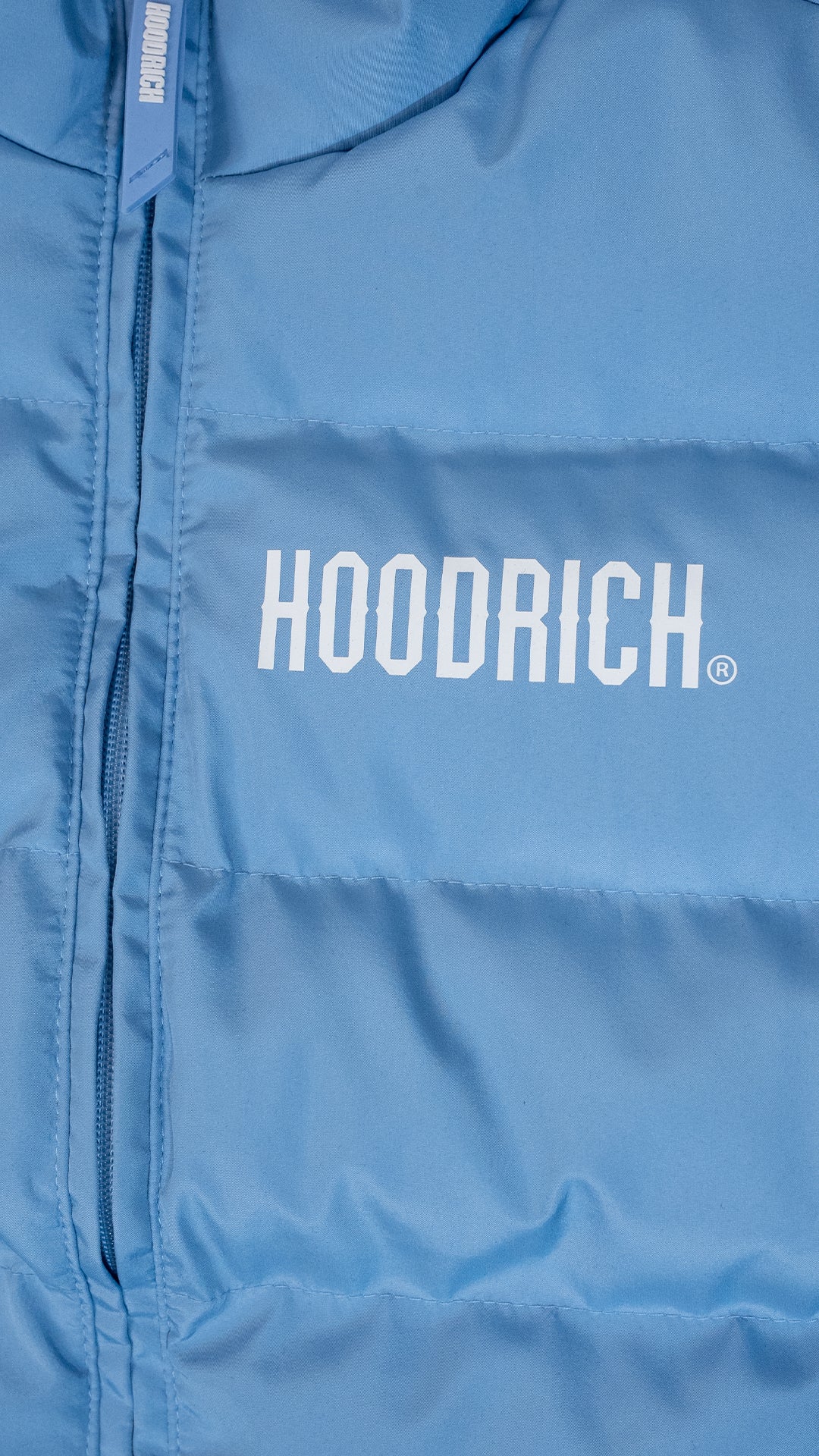 HOODRICH Baby Blue Prsluk sa Back Printom