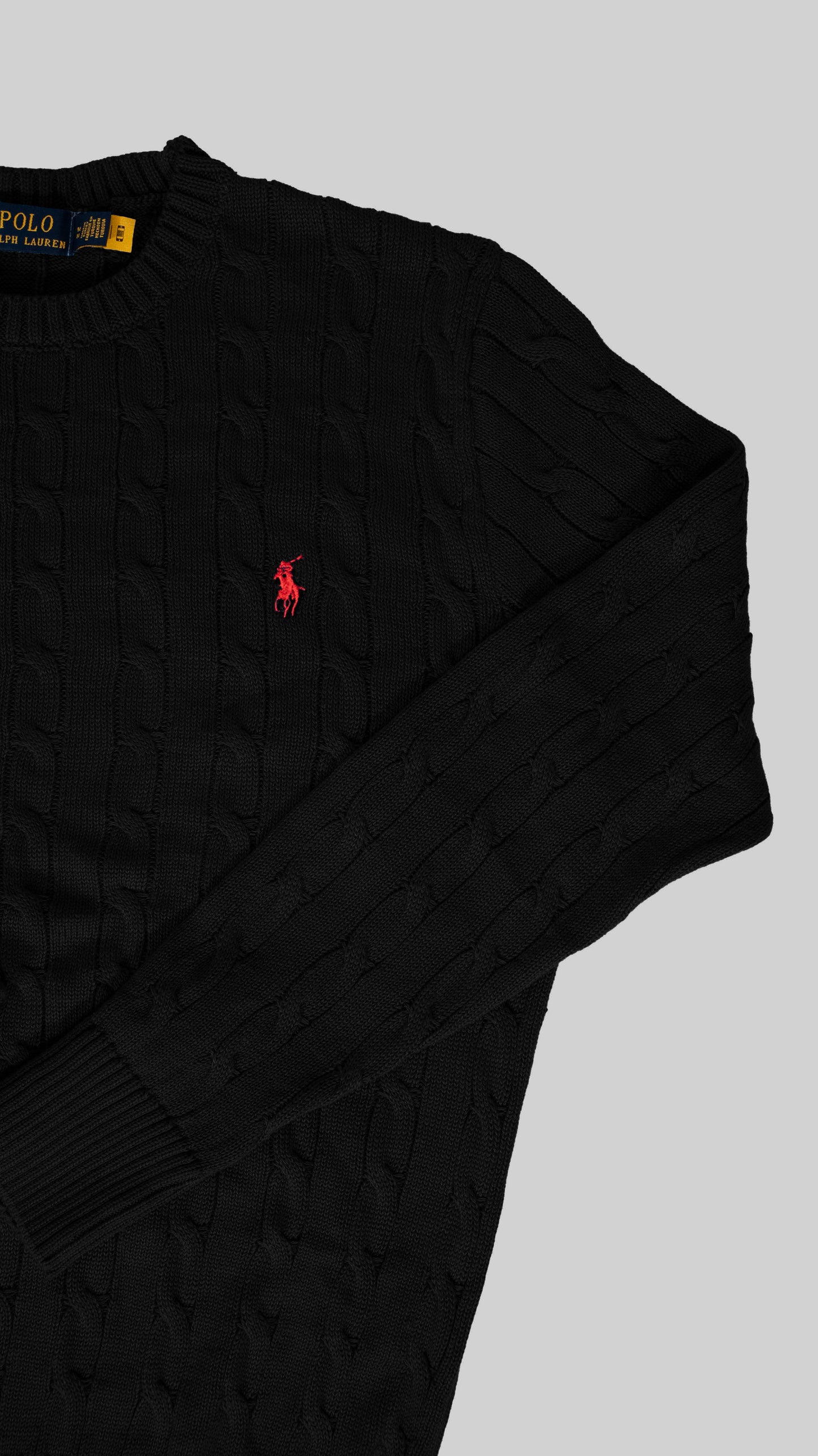 Polo Ralph Lauren Crni Džemper sa Logom