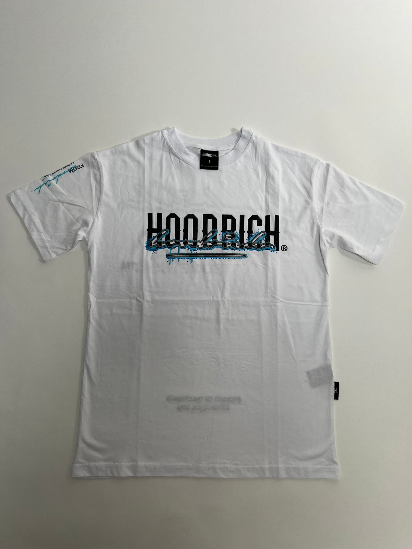 HOODRICH Bela Majica Crni Šorc Komplet