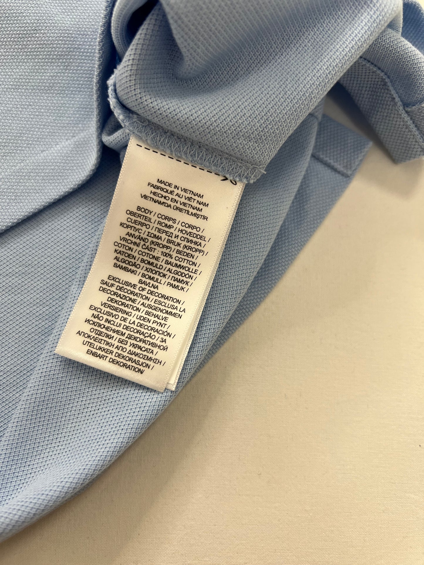 Polo Ralph Lauren Baby Blue Majica na Kragnu