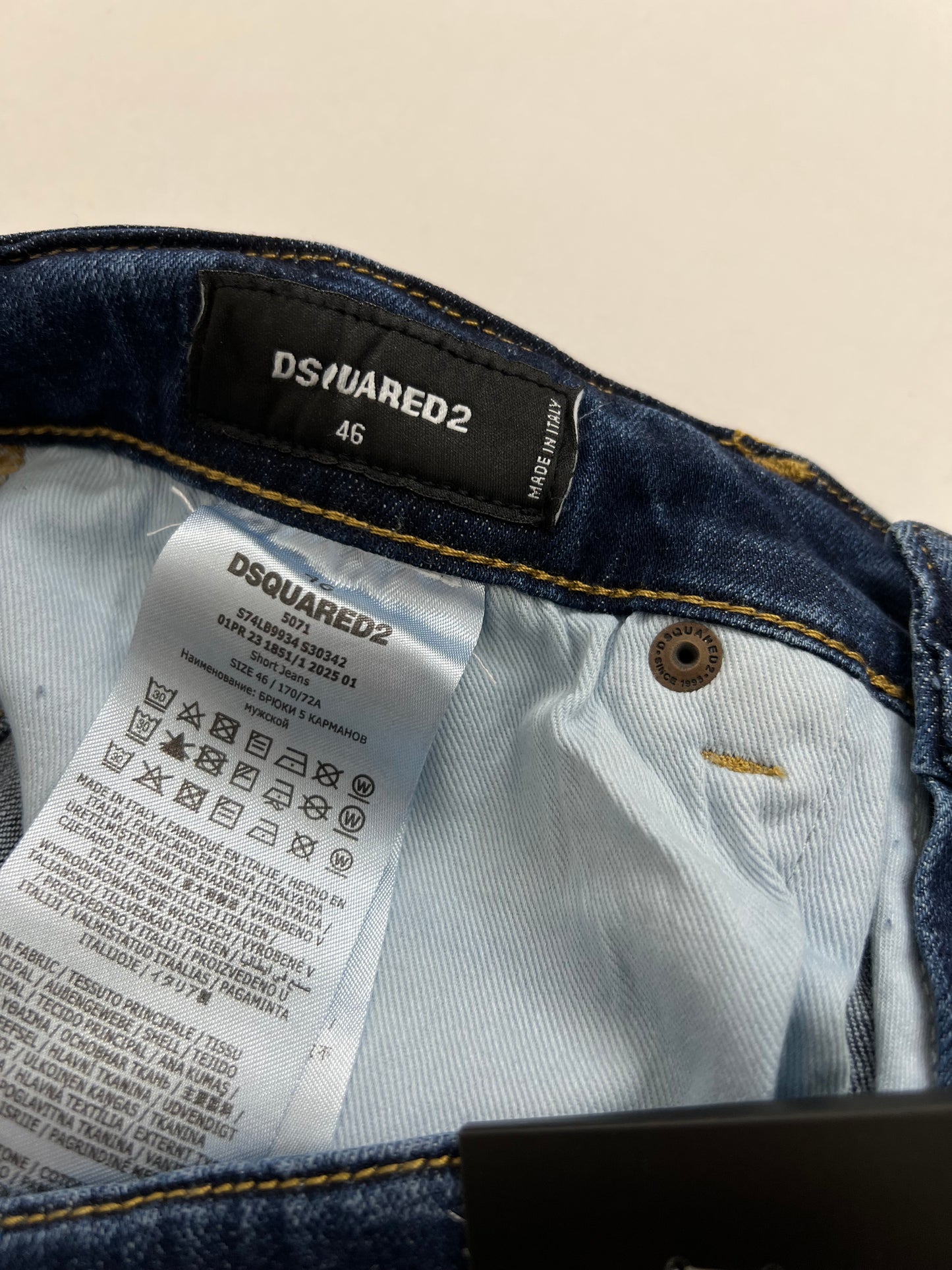 Dsquared2 Teget Bermude "Short Jeans"