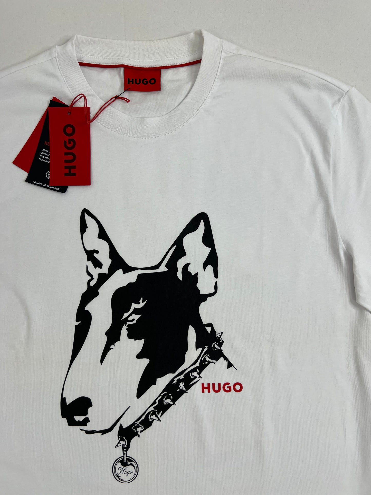 HUGO Bela Mjica sa Dog Printom