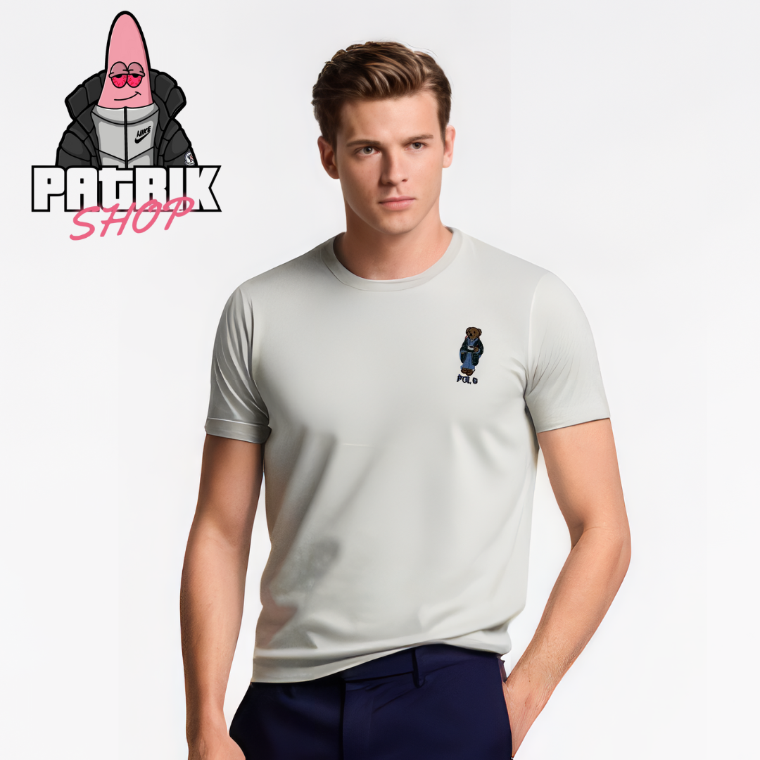Polo Ralph Lauren Bela Majica sa Bear Logom