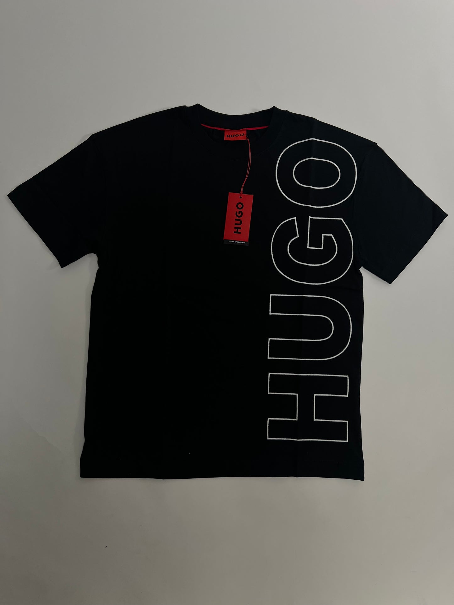 HUGO Logo Crna Majica