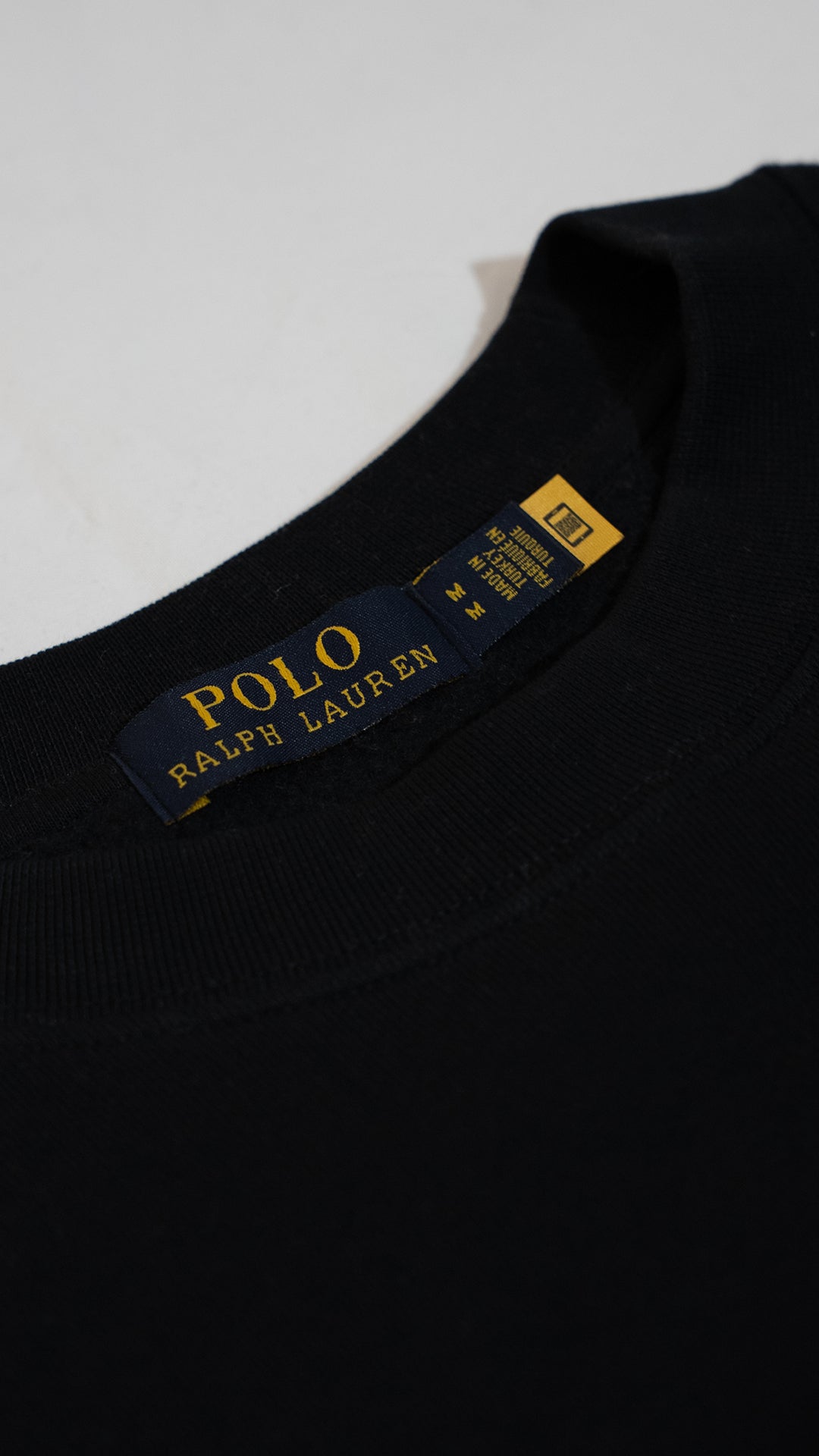 Polo Ralph Lauren Crni Duks sa Autumn Bear Printom