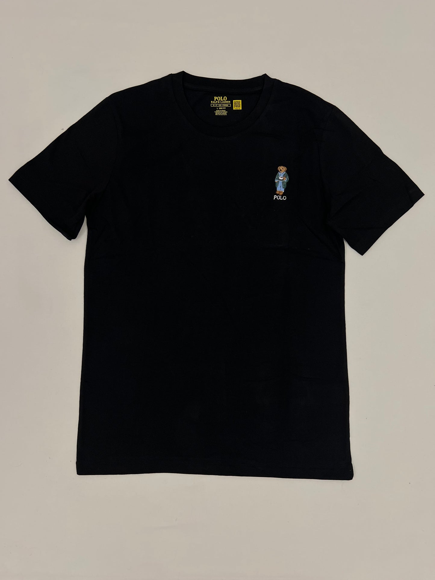 Polo Ralph Lauren Crna Majica sa Polo Bear Znakom