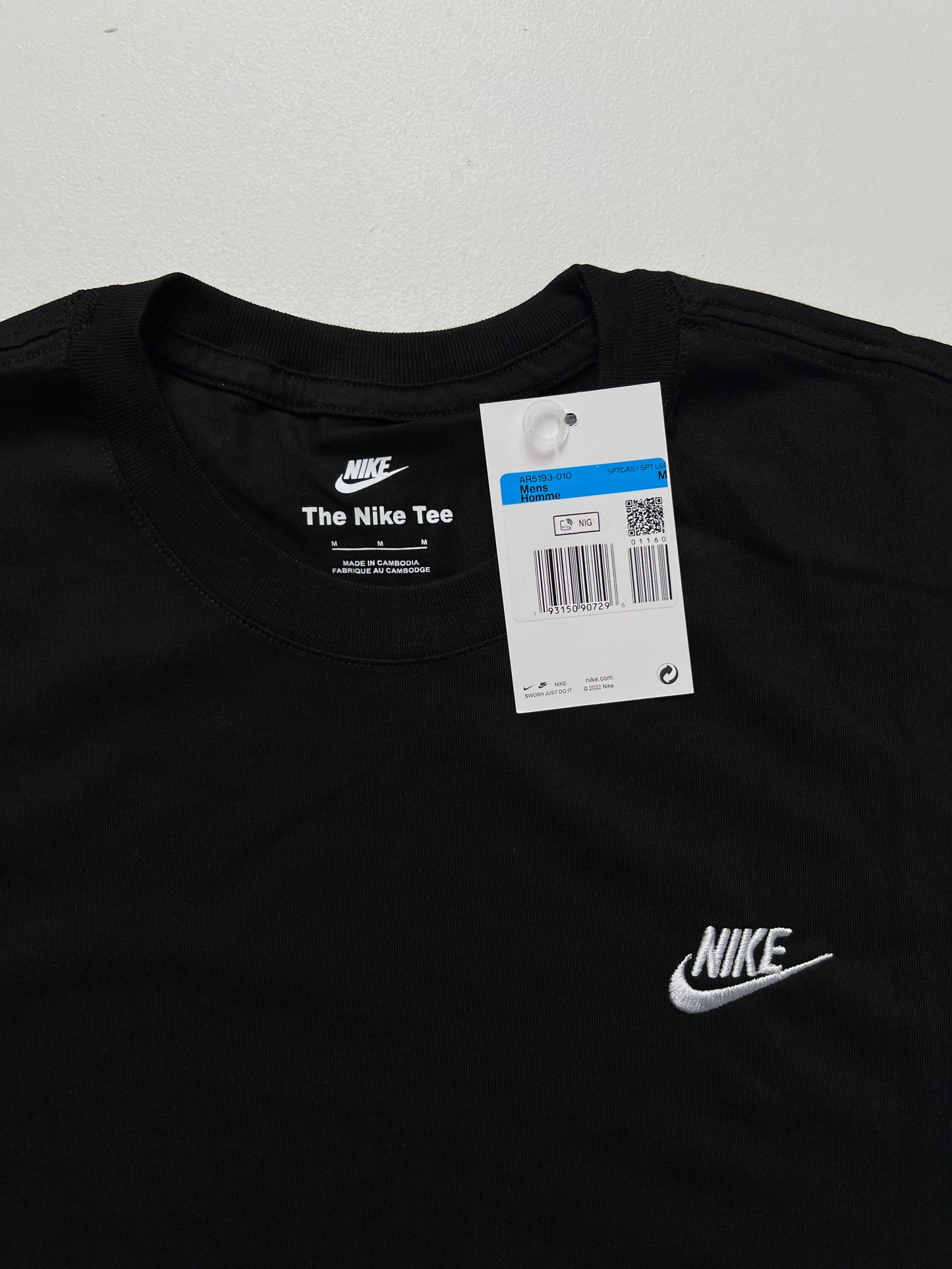 Nike Crna Majica Dugih Rukava