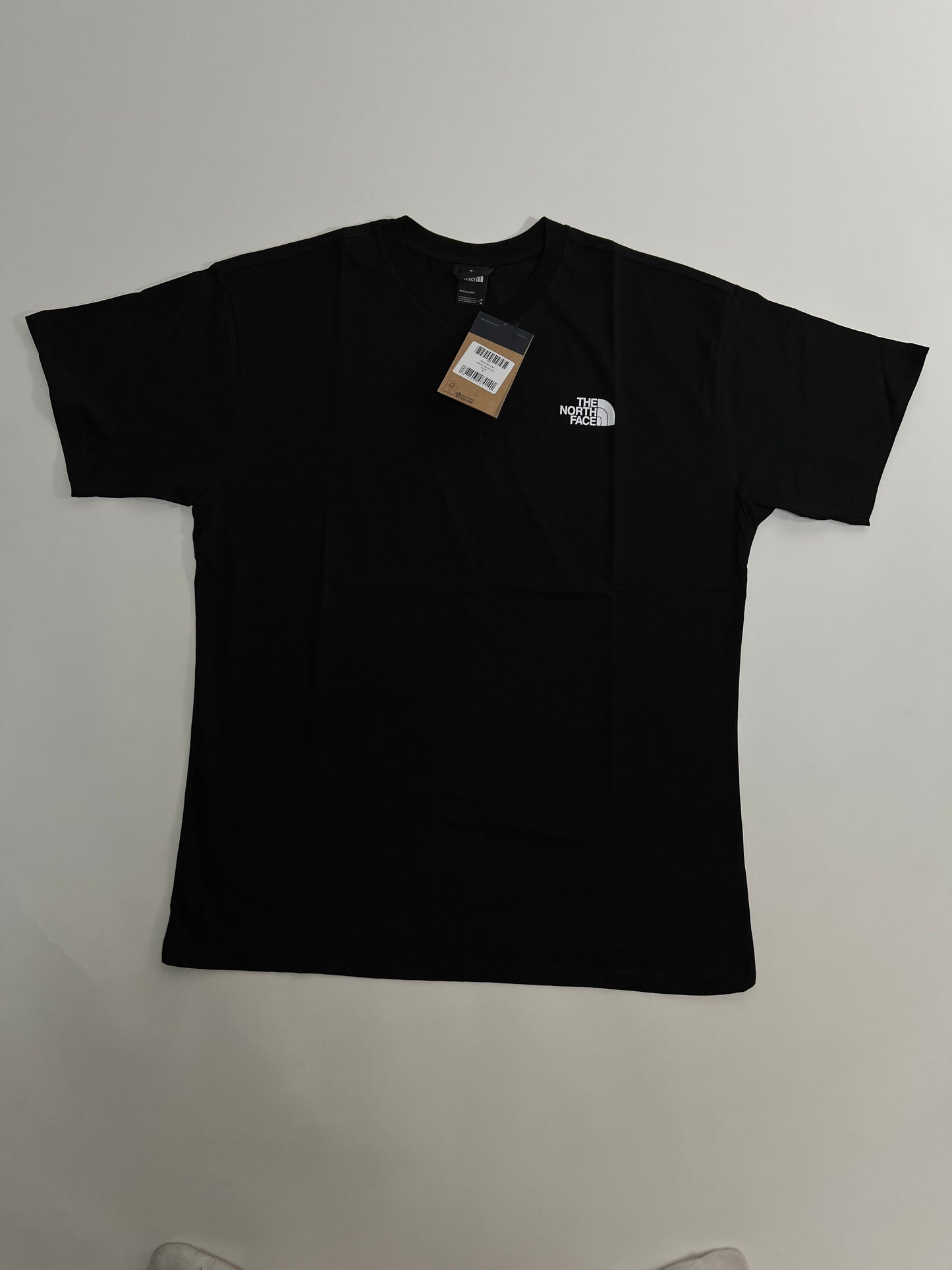 The North Face Crna Majica Never Stop Exploring Print na Leðima