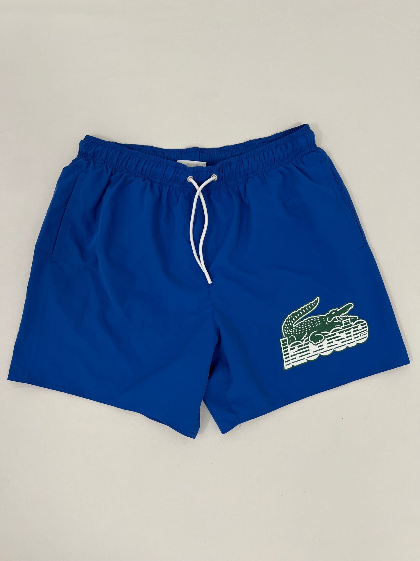 Lacoste Plavi Šorc sa Big Logo Printom