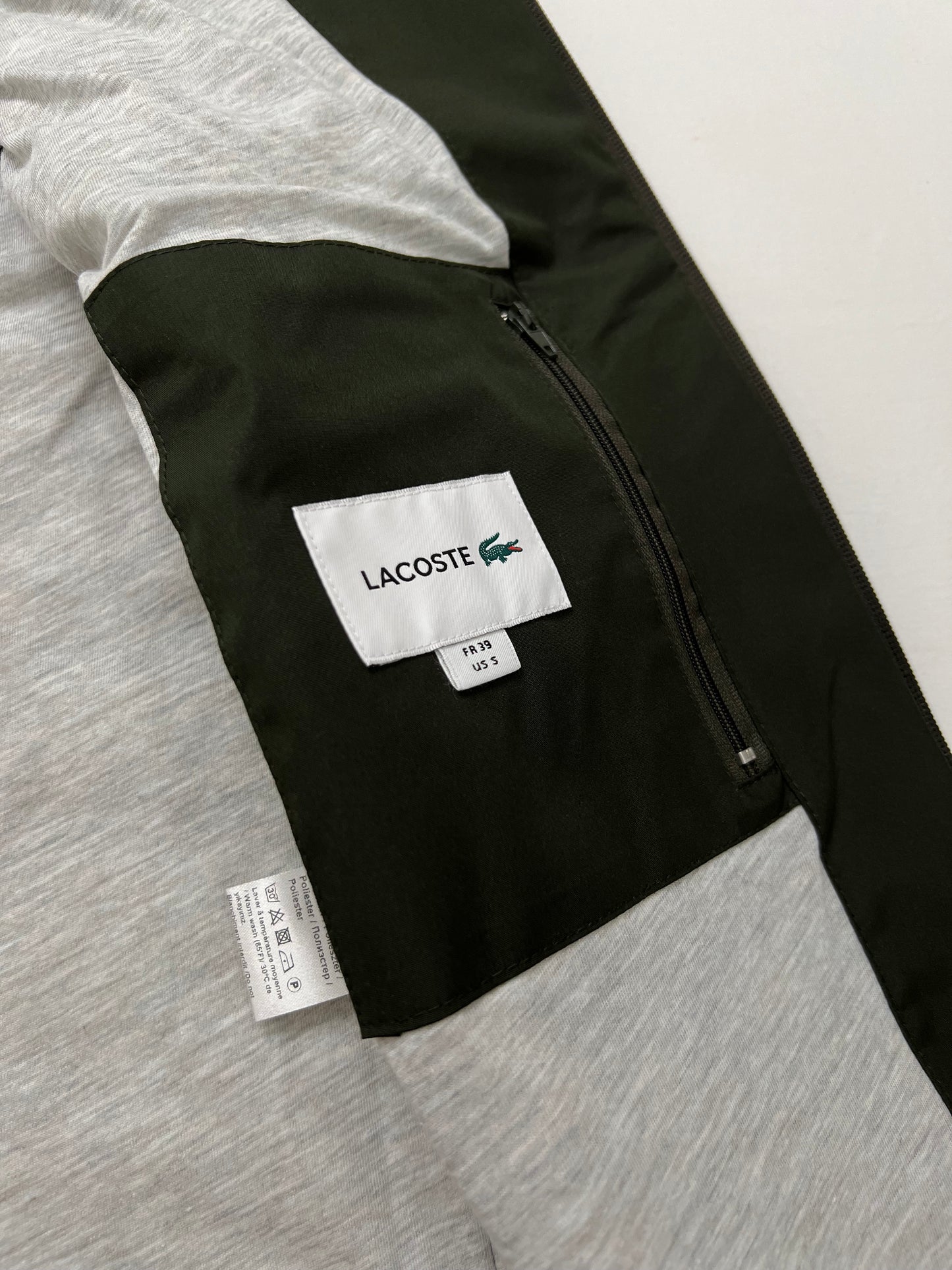 Lacoste Maslinasti Prsluk sa Basic Logom