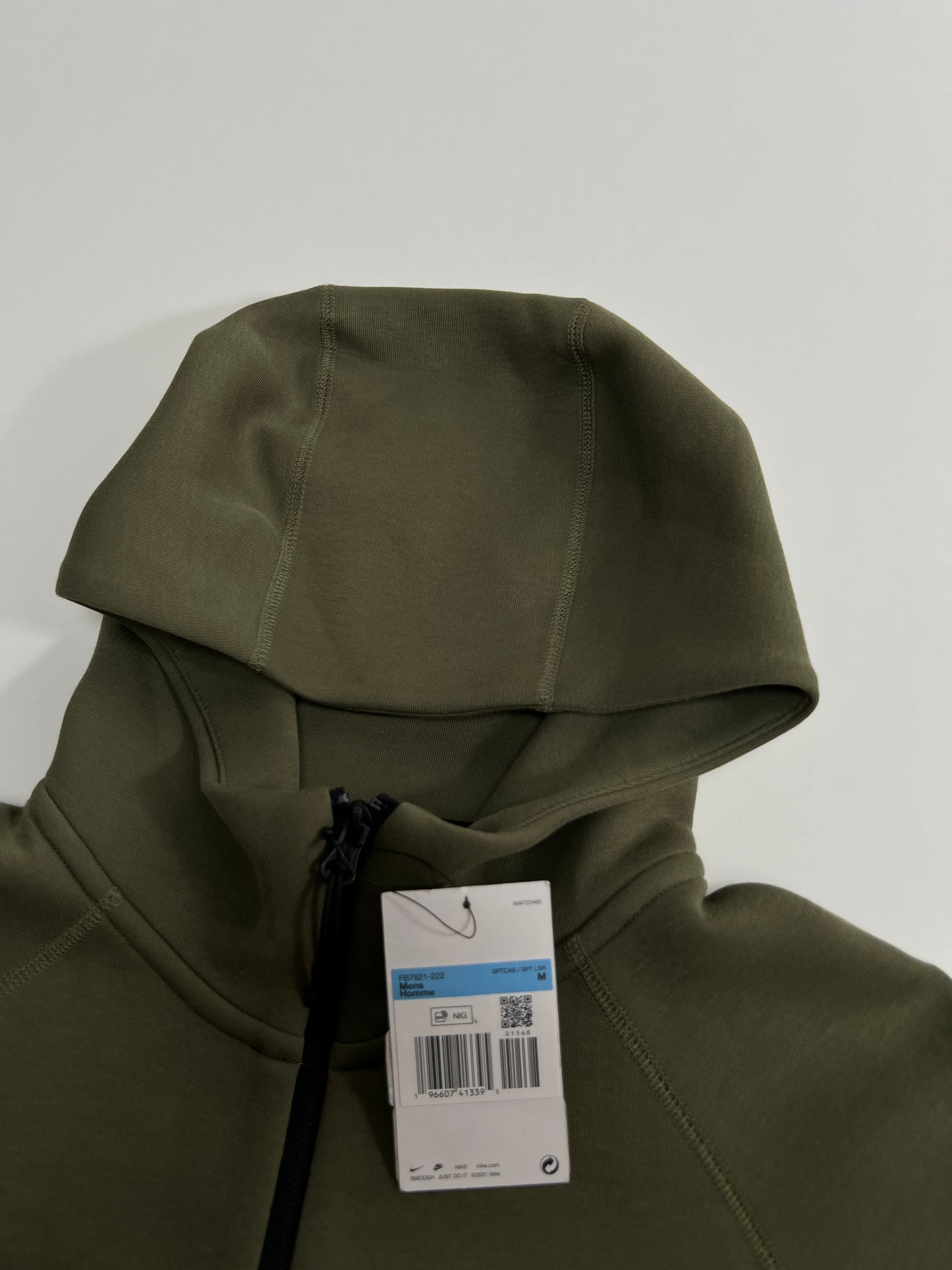 Nike Tech Fleece Maslinasti Duks