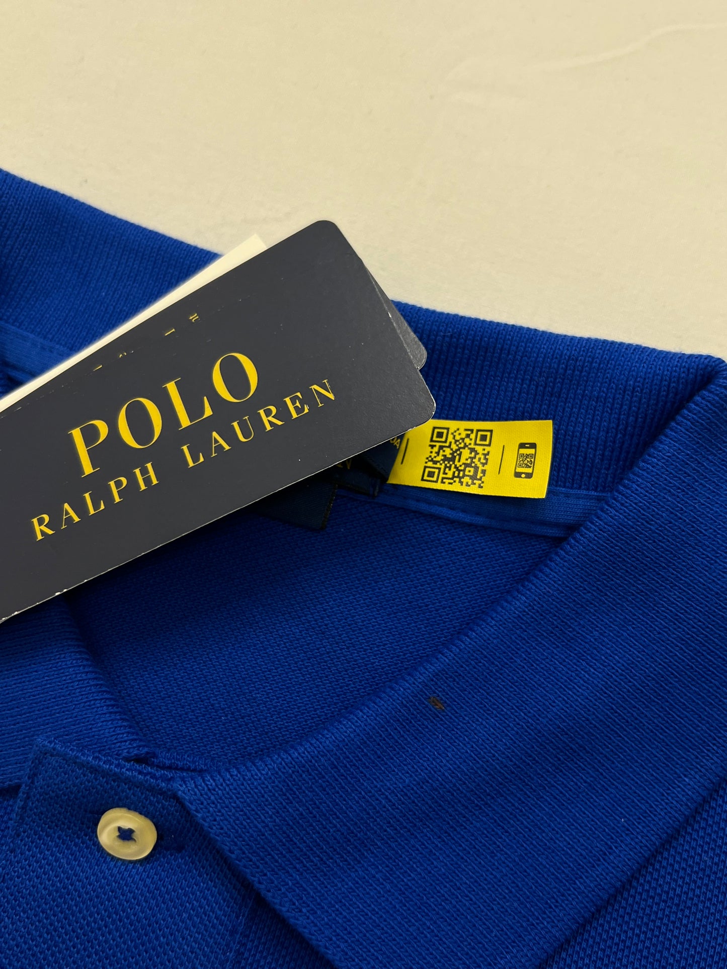 Polo Ralph Lauren Royal Blue Majica Na Kragnu