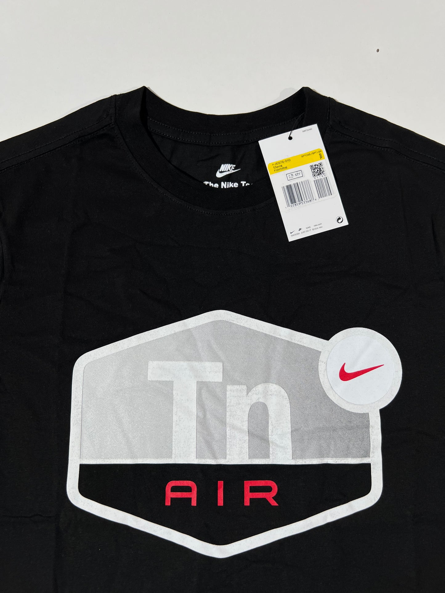 Nike Air Max Plus TN Crna Majica sa Big Logo Printom