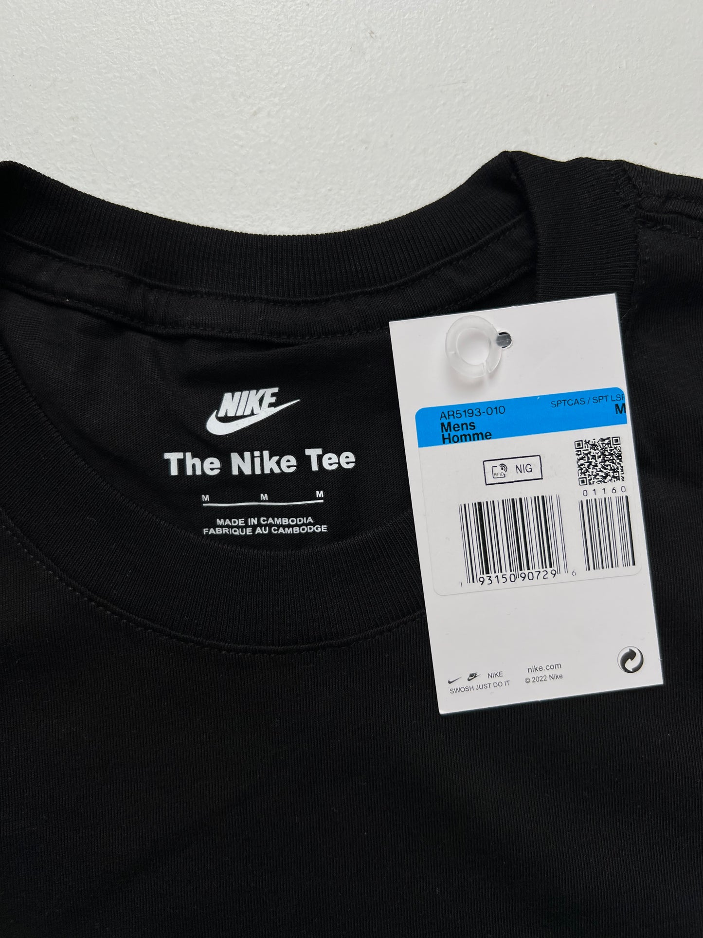 Nike Crna Majica Dugih Rukava