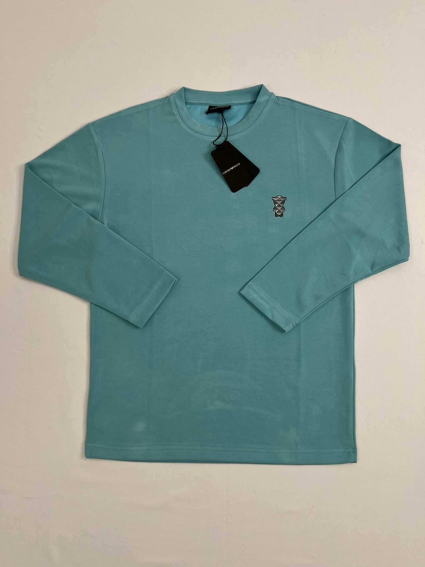 Emporio Armani EA7 Baby Blue Tanki Duks sa Bear Logom