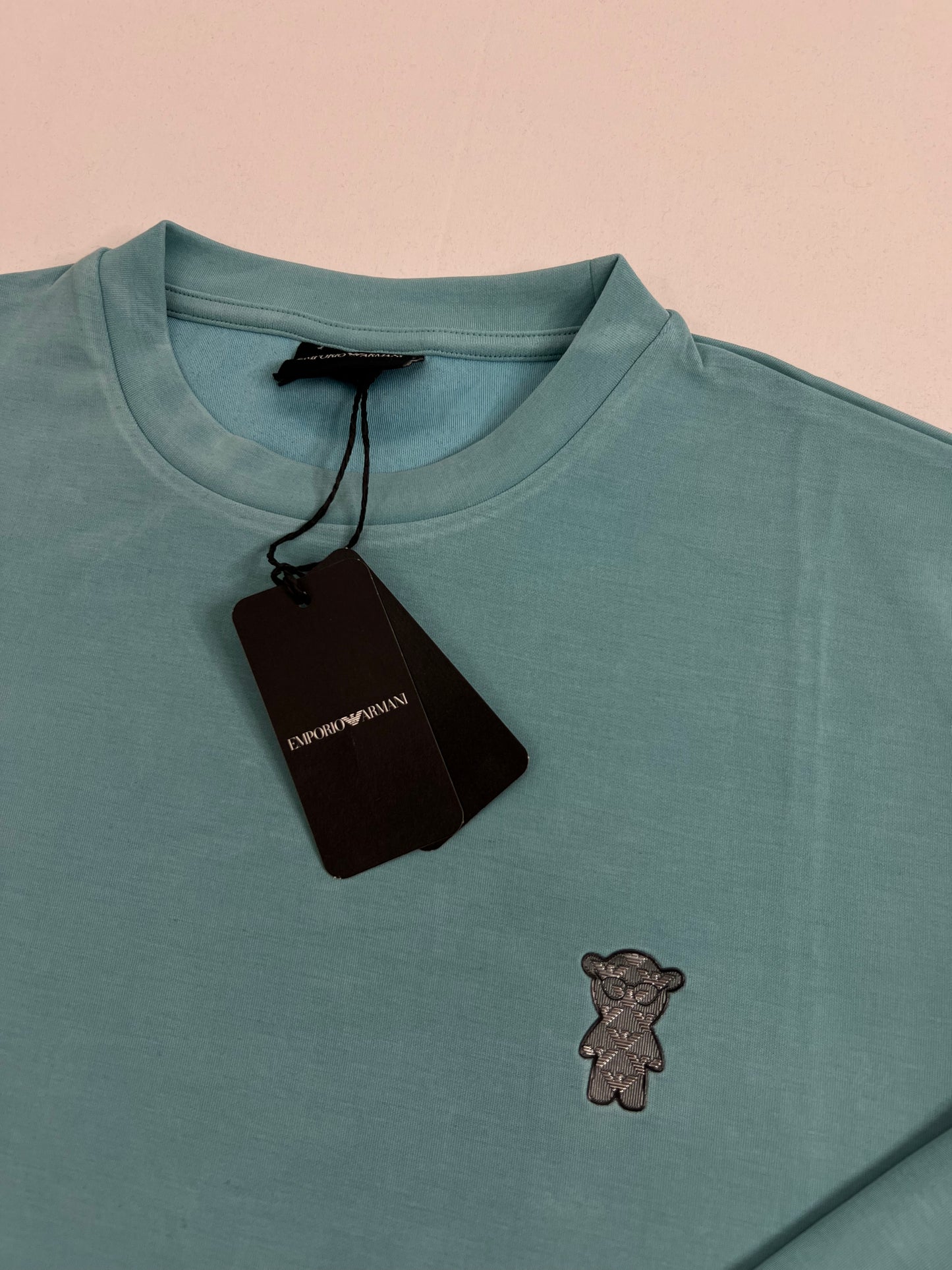 Emporio Armani EA7 Baby Blue Tanki Duks sa Bear Logom