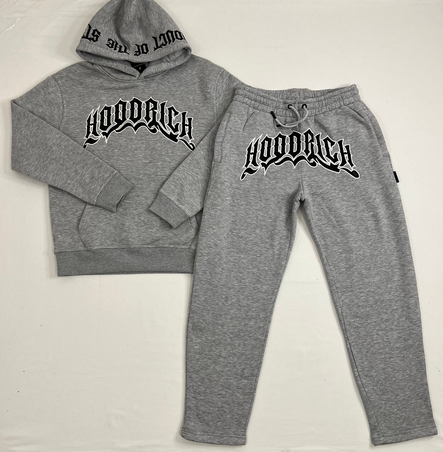 HOODRICH Sivi Komplet sa Logom