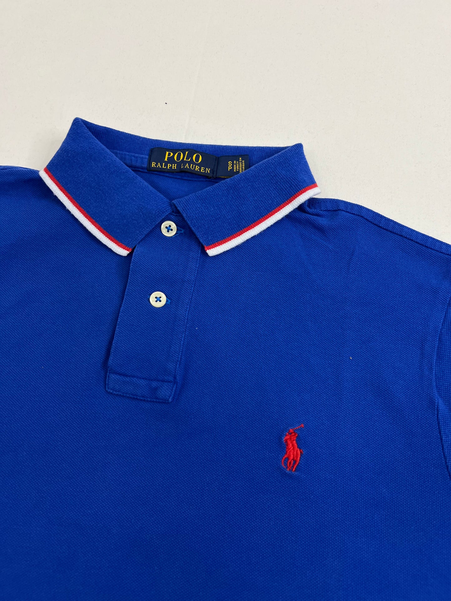 Polo Ralph Lauren Teget Majica na Kragnu sa Detaljima