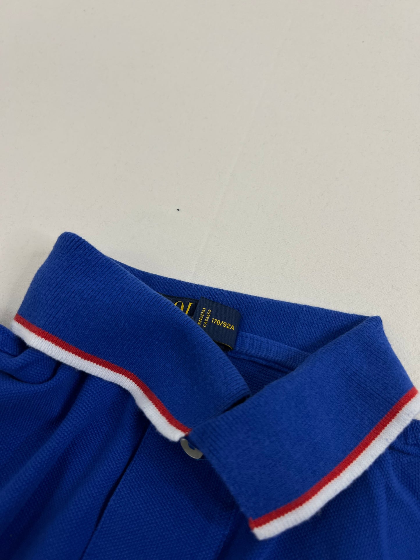 Polo Ralph Lauren Teget Majica na Kragnu sa Detaljima