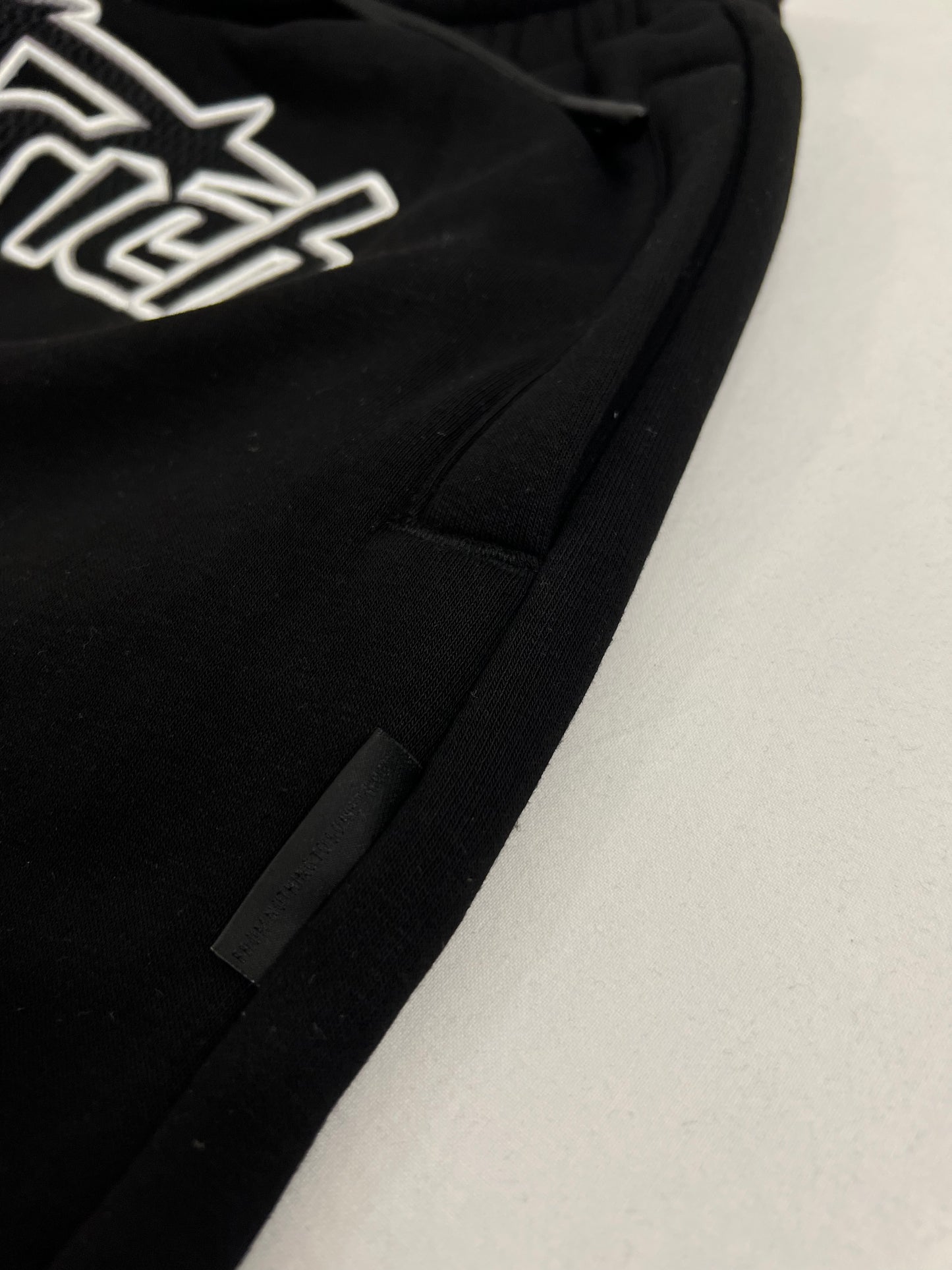 HOODRICH Crni Donji Deo Trenerke sa Crnim Zvezdastim Logom