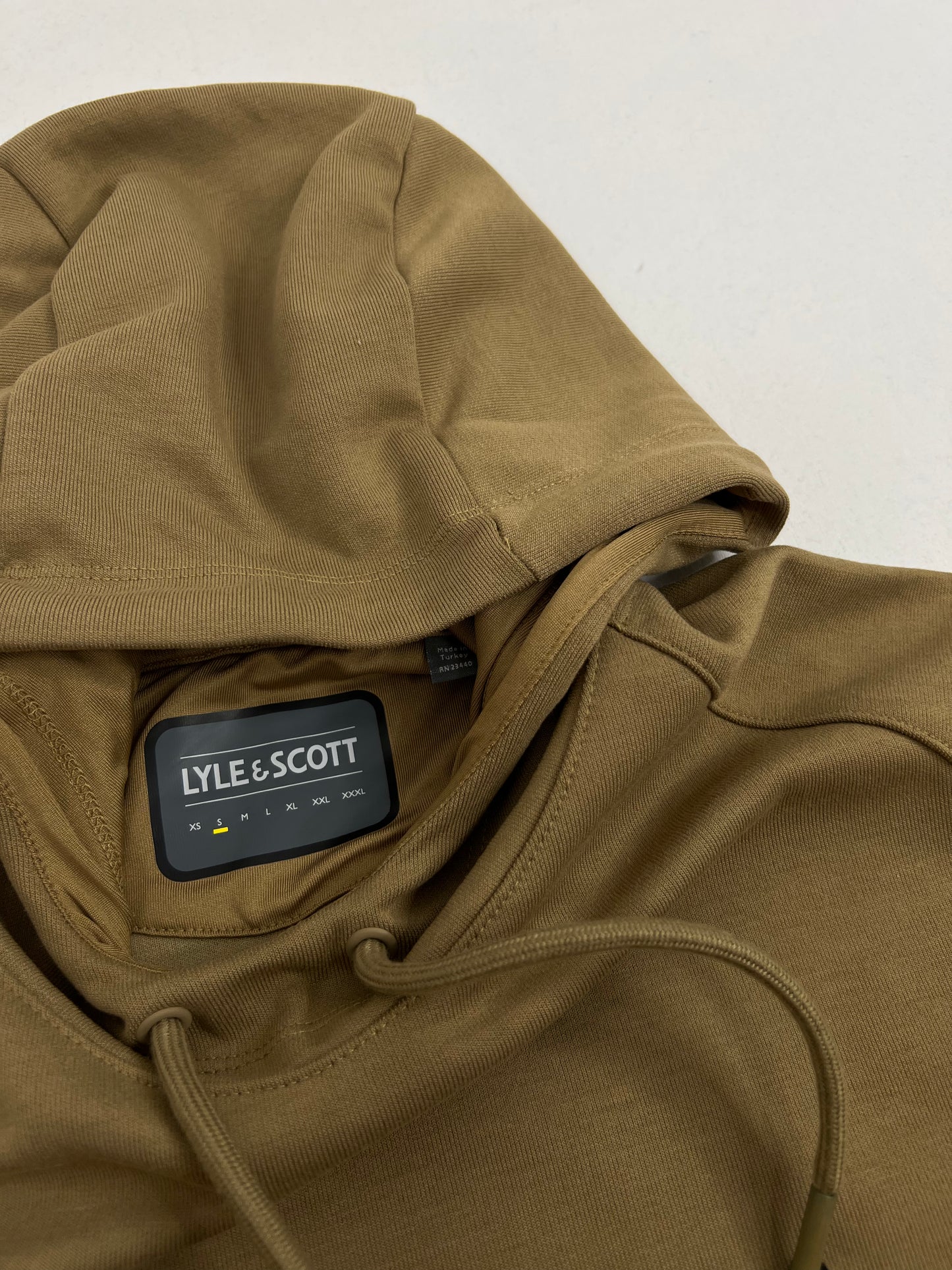 Lyle & Scott Sport Braon/Krem Duks sa Kapuljačom