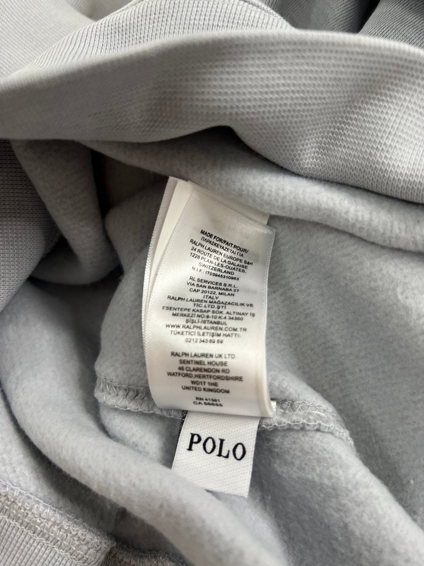 Polo Ralph Lauren Sivkasti Duks sa Autumn Bear Outfit