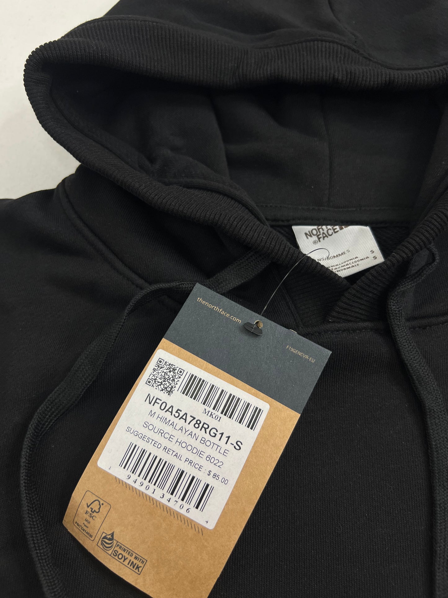 The North Face Crni Duks sa 4 Element Back Printom