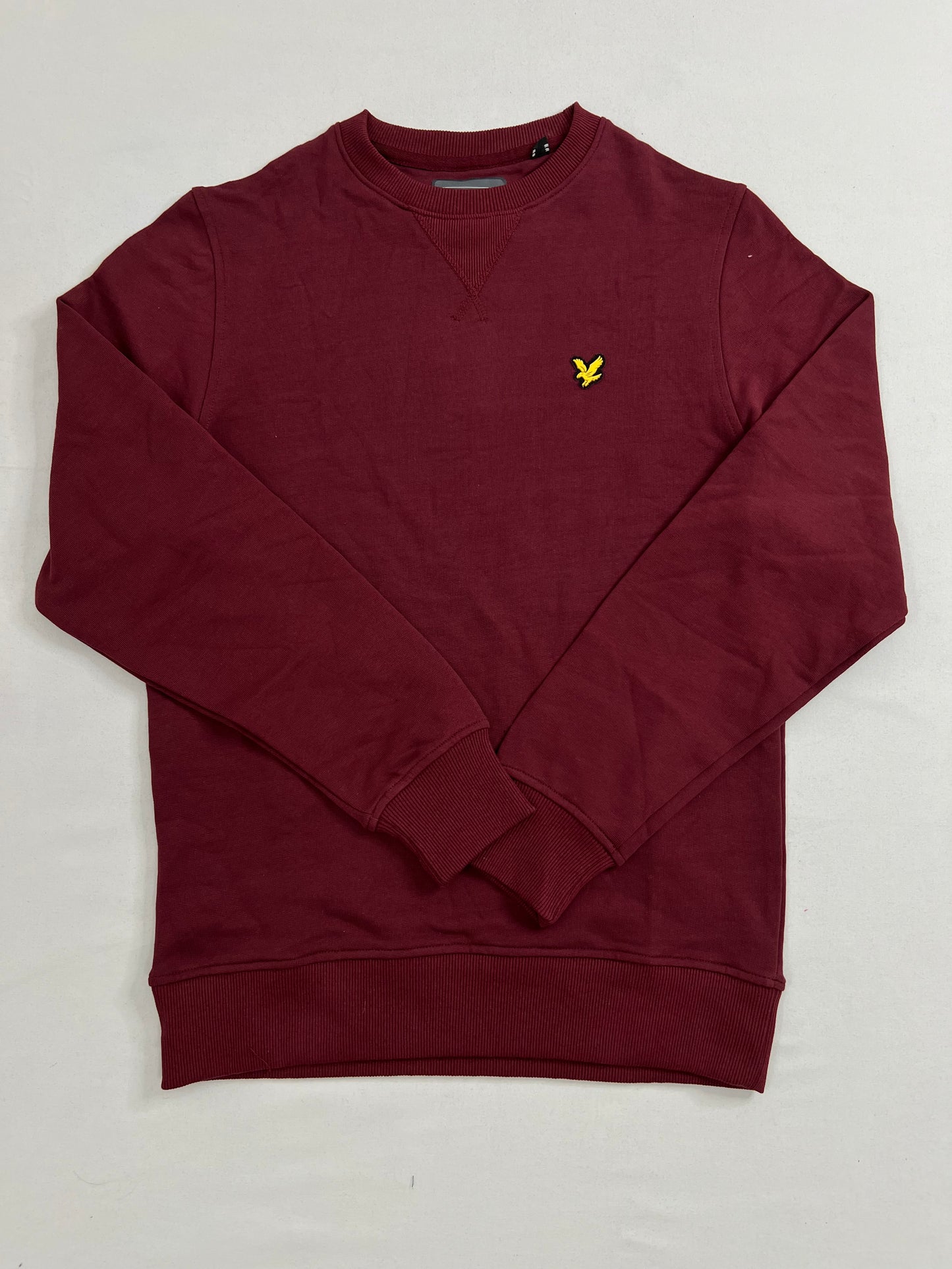 Lyle & Scott Sport Bordo Duks sa Basic Gumenim Logom