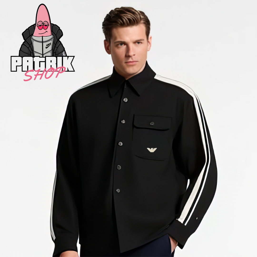 Emporio Armani EA7 Crna Sportska-Elegantna Košulja/Kaput SS2026