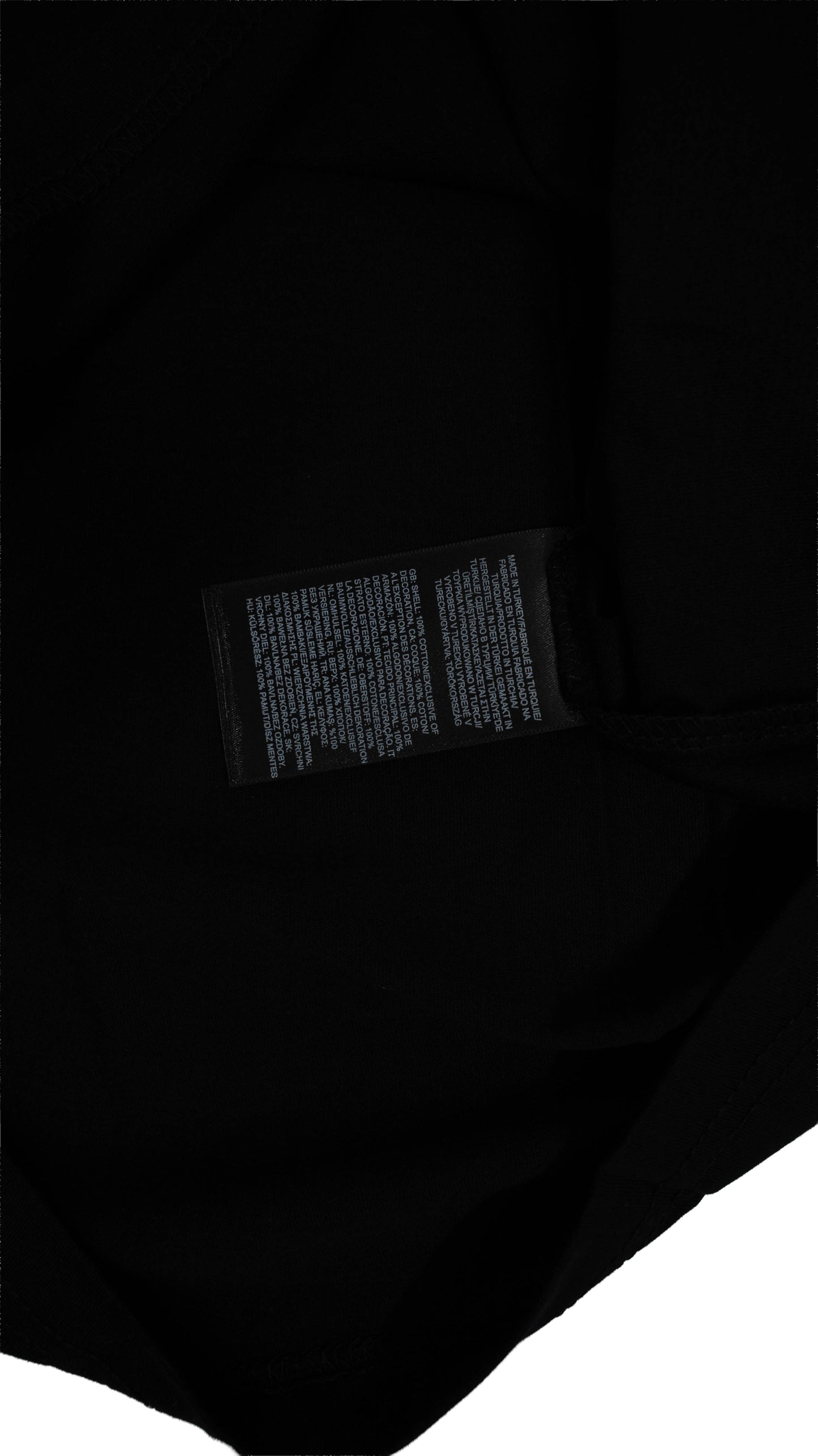 The North Face Crna Majica sa Velikim Logom na Leðima