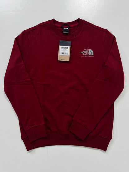 The North Face Bordo Crveni Duks sa Printom na Leðima