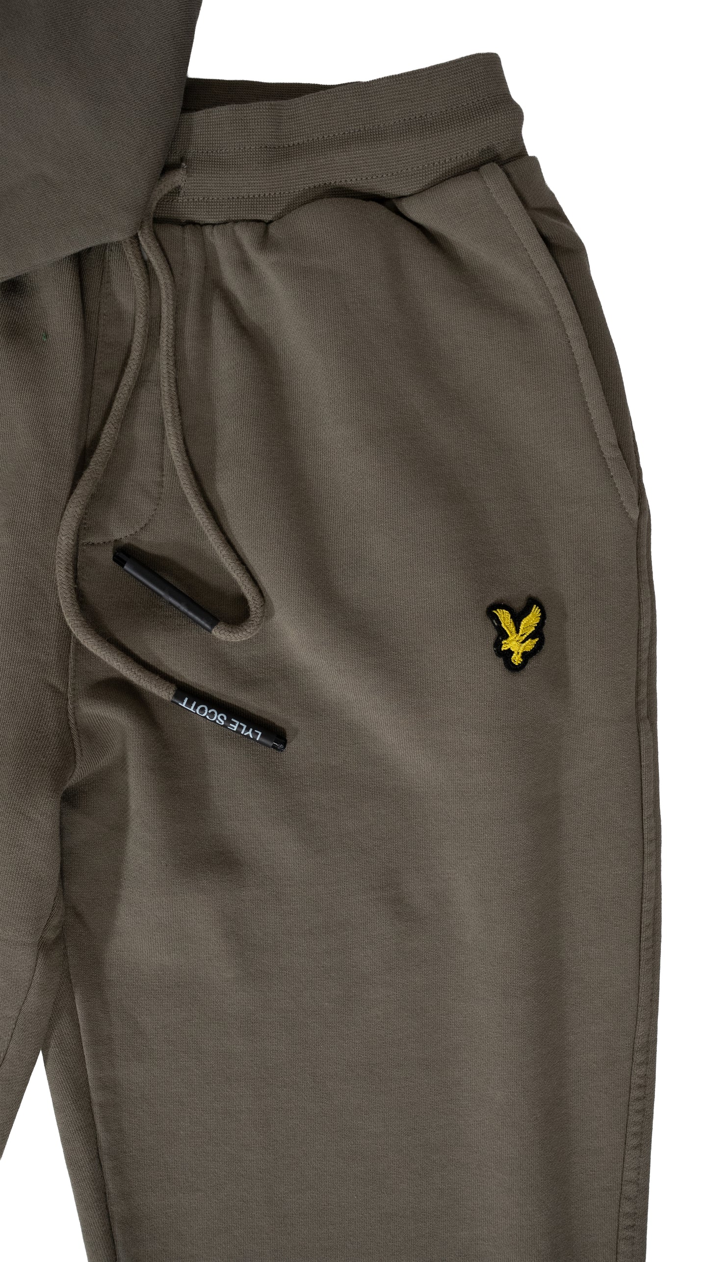 Lyle & Scott Vintage Maslinasti Komplet sa Vintage Šivenim Logom