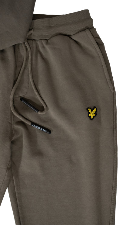 Lyle & Scott Vintage Maslinasti Komplet sa Vintage Šivenim Logom