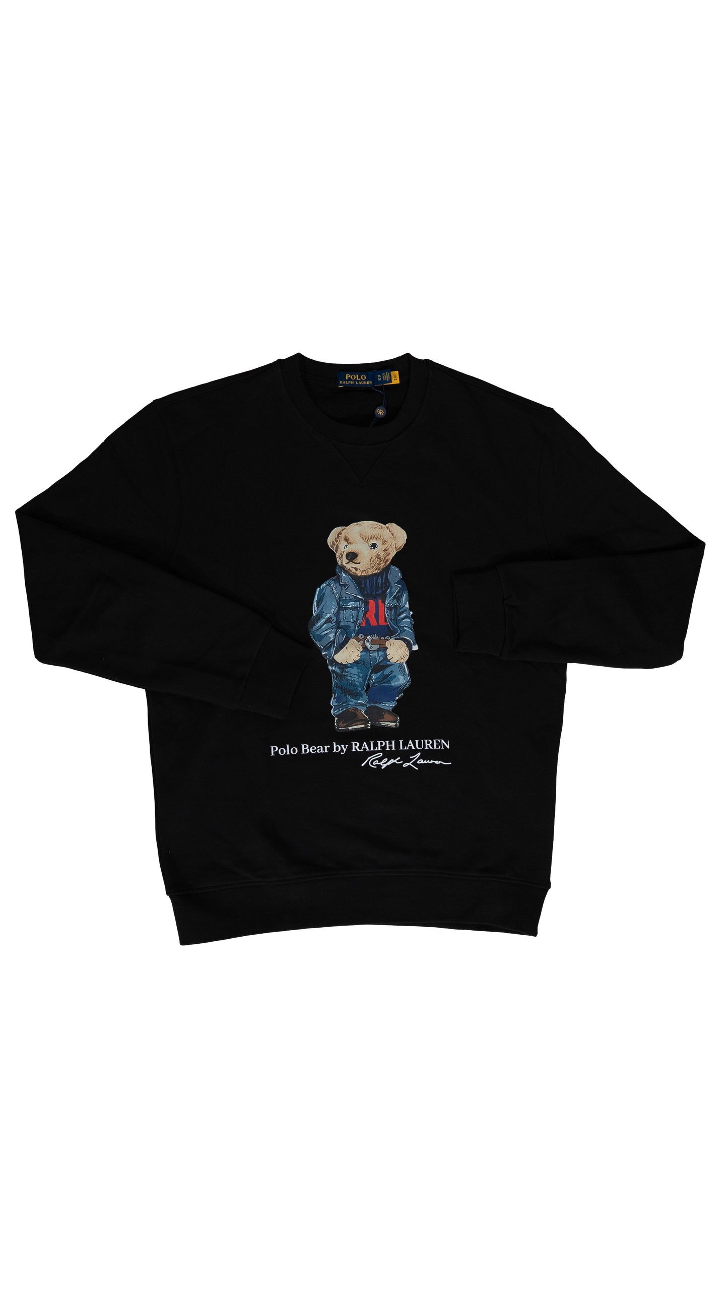 Polo Ralph Lauren Crni Duks sa Big Texas Bear Logom