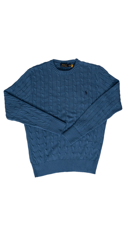 Polo Ralph Lauren Plavi Džemper sa Minimalistic Logom