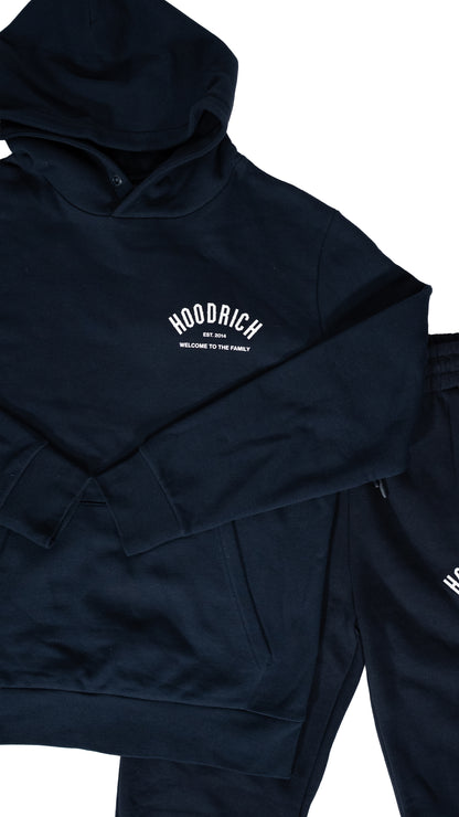 HOODRICH Teget Komplet sa Logom i Logom na Leðima