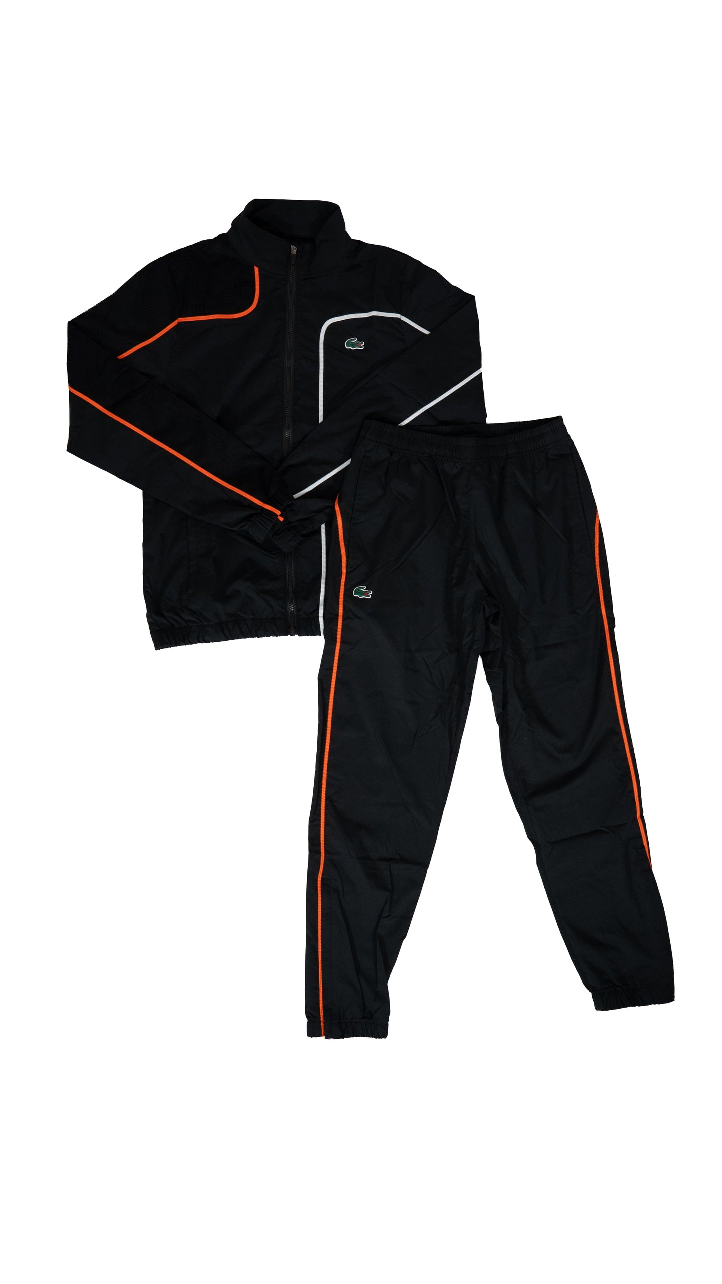 Lacoste Crni Šuškavi Komplet sa Detaljima