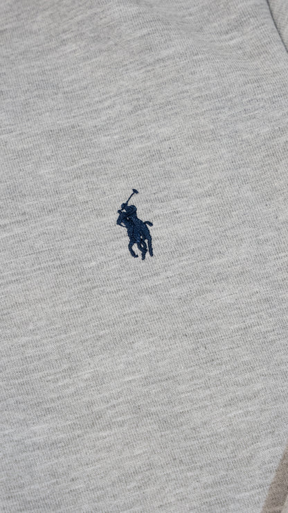 Polo Ralph Lauren Sivi Duks sa Minimalistic Logom