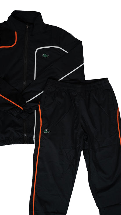 Lacoste Crni Šuškavi Komplet sa Detaljima