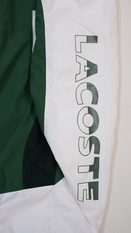 Lacoste Beli Šuškavac sa Text Printom na Rukavu