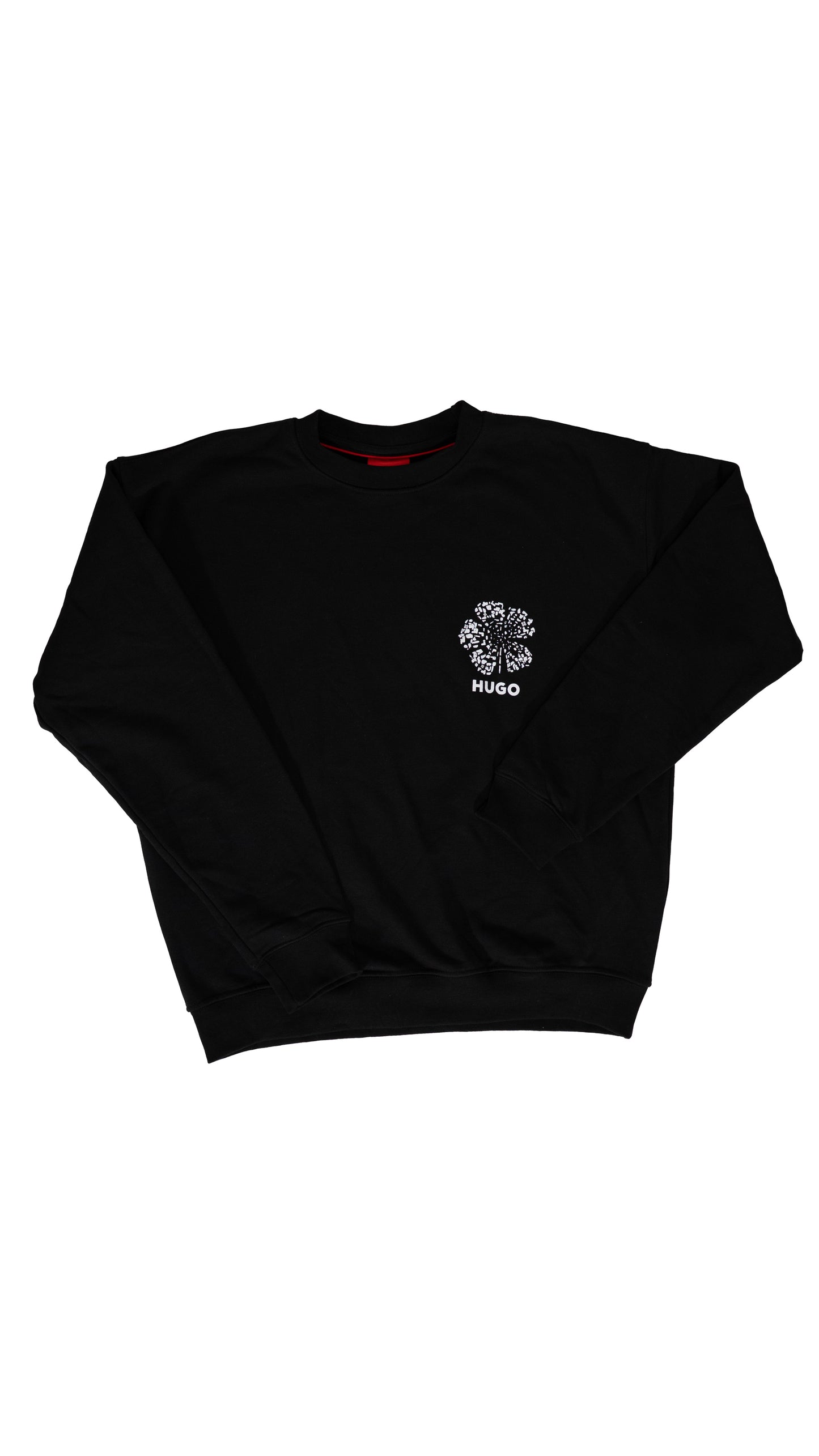 HUGO Crni Duks sa Printom na Leðima