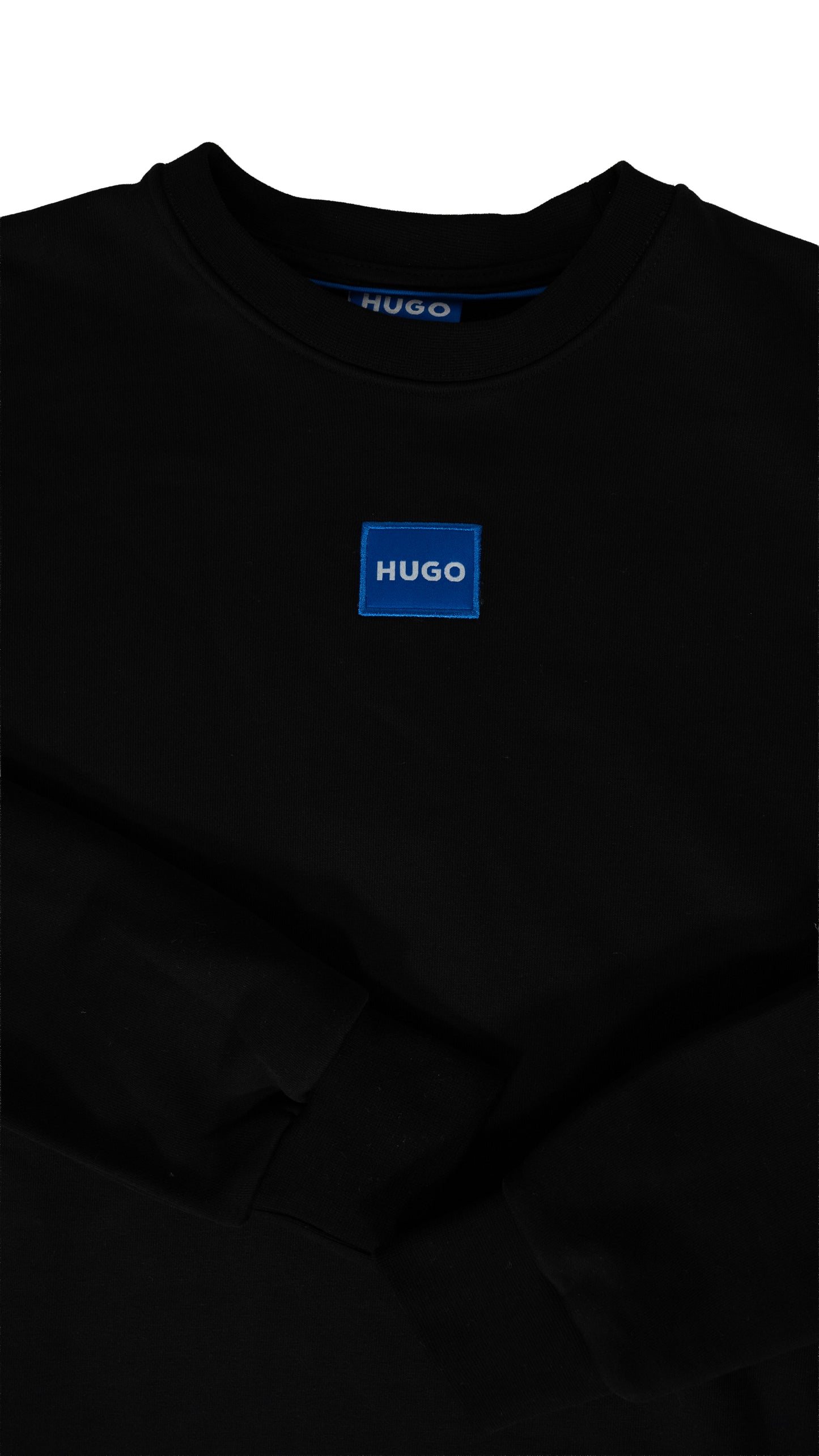 HUGO Blue Crni Duks sa Box Logom