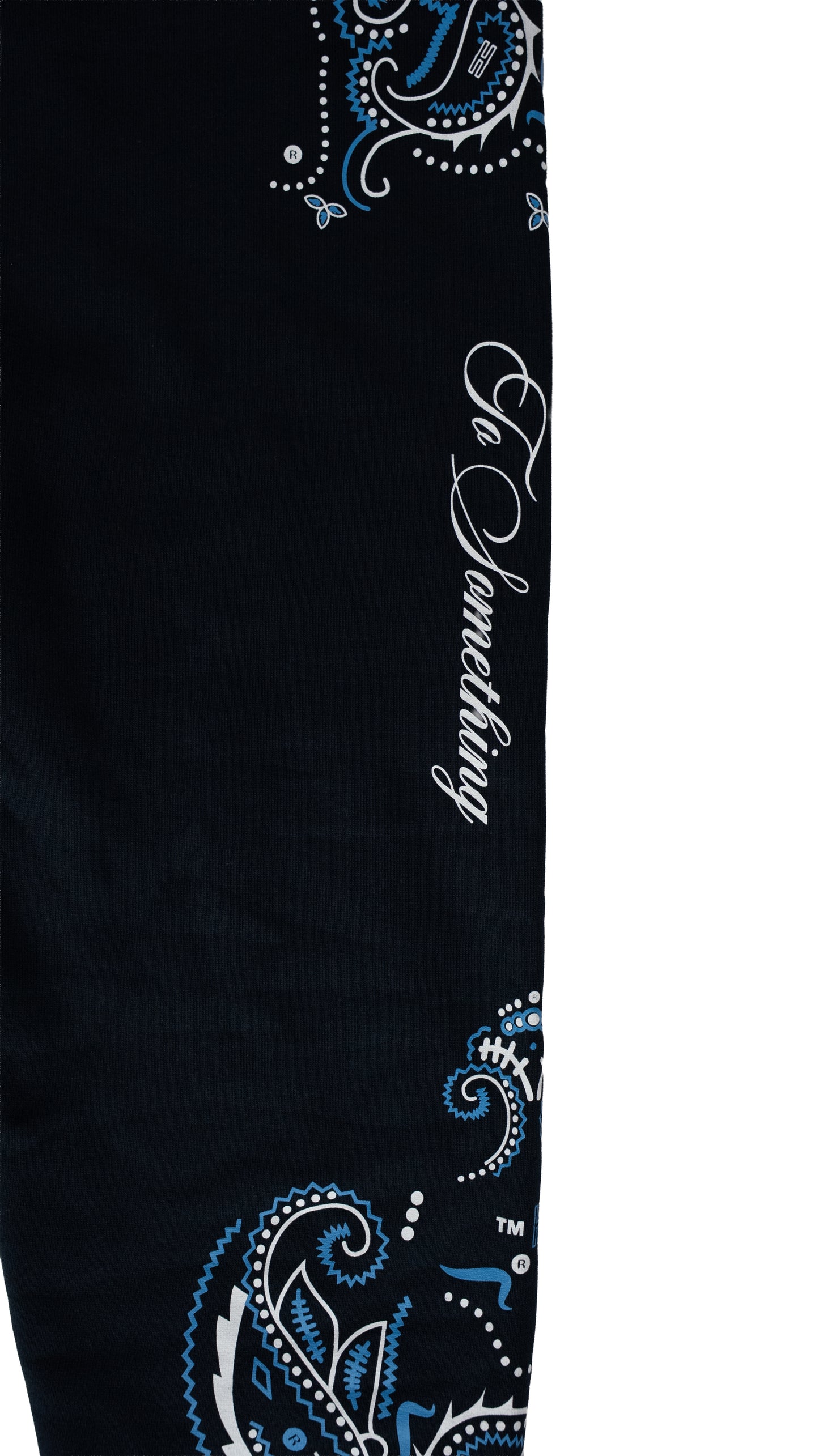 HOODRICH Crni Donji Deo Trenerke sa Bandana Printom