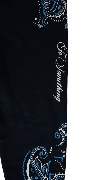 HOODRICH Crni Donji Deo Trenerke sa Bandana Printom