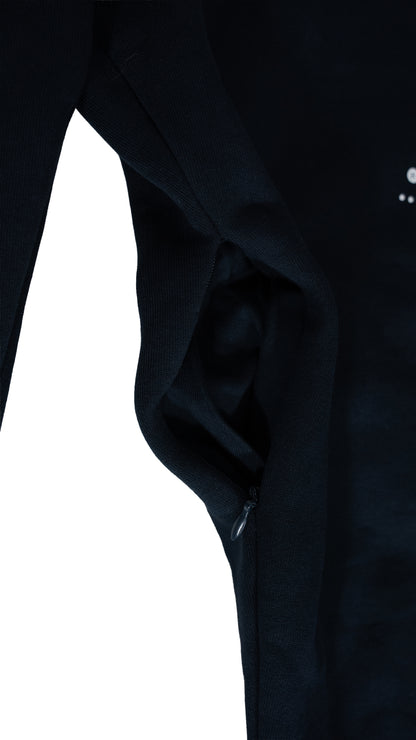 HOODRICH Crni Donji Deo Trenerke sa Bandana Printom