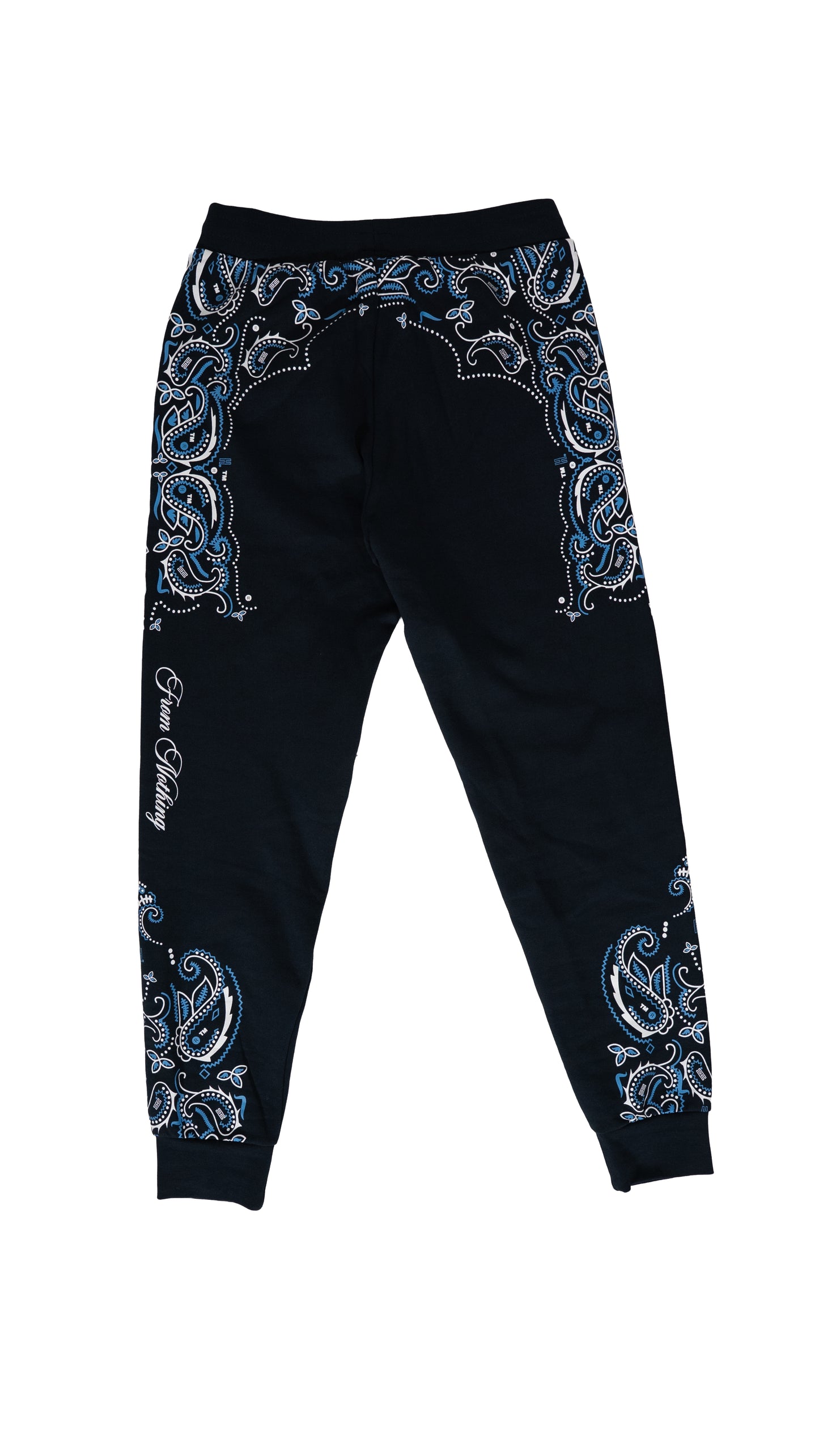 HOODRICH Crni Donji Deo Trenerke sa Bandana Printom