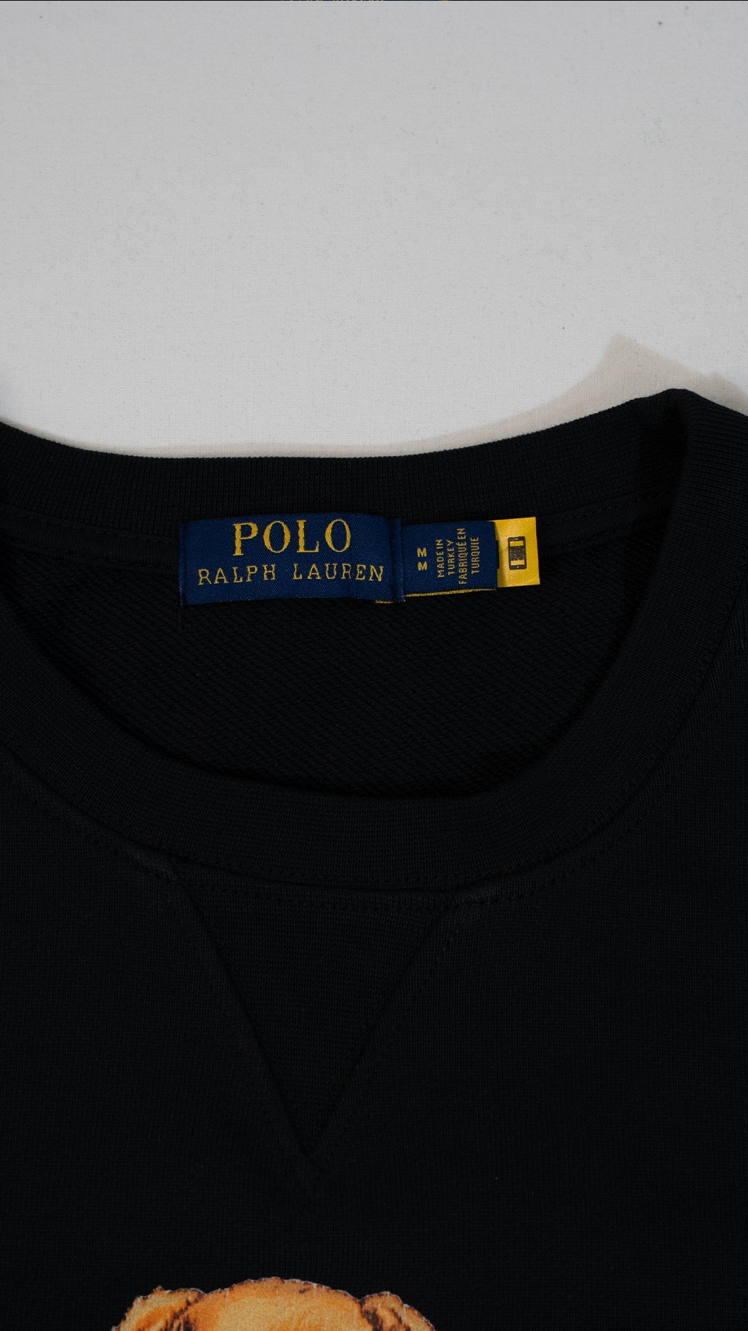 Polo Ralph Lauren Crni Duks sa Bear Logom