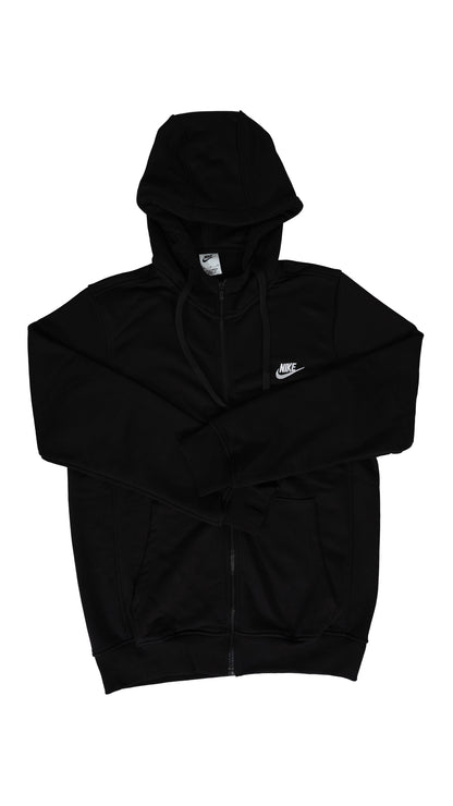 Nike Full-Zip Crni Duks sa Basic Logom