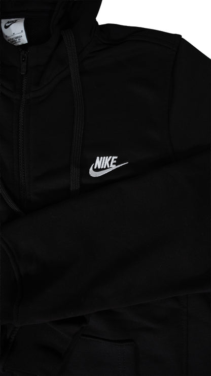 Nike Full-Zip Crni Duks sa Basic Logom