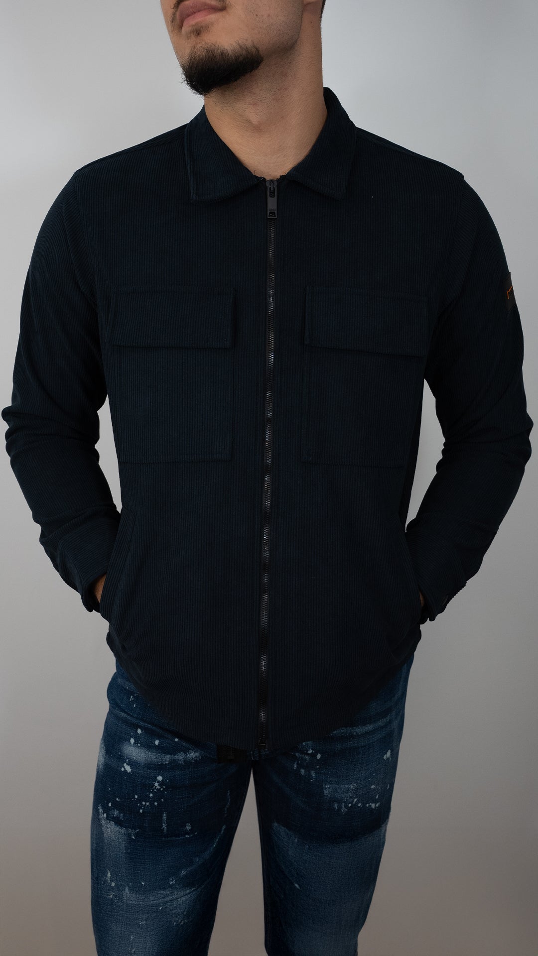 BOSS Crna Elegant Jakna/Kaput